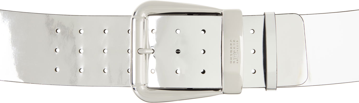 Opasok Maison Margiela MM6 Maison Margiela Buckle Belt Metalická | SA6TP0023 P8322, 0