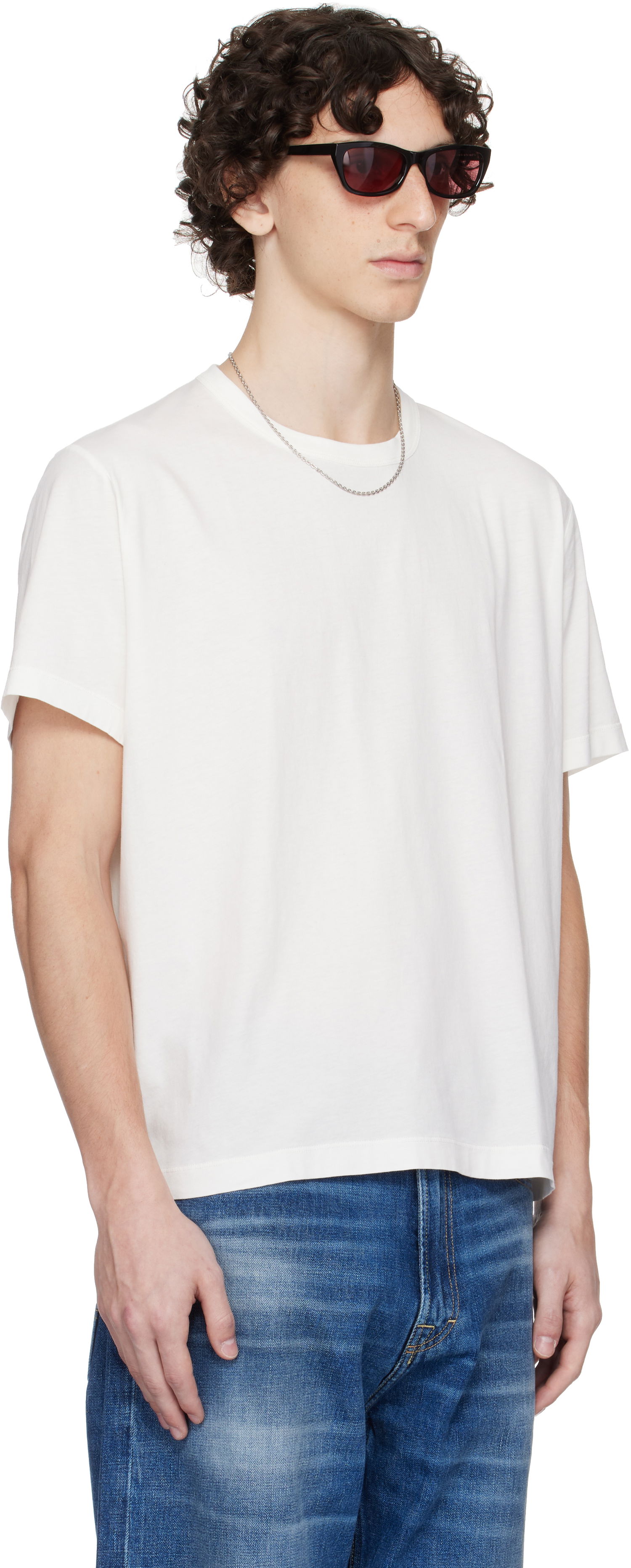 Tričko OUR LEGACY OUR LEGACY WORK SHOP Primo T-Shirt Biela | WS2256PB, 1
