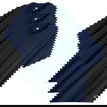 Tričko Human Made Human Made 3-Pack T-Shirt, Size Large Navy | HM30CS037-NVY, 0