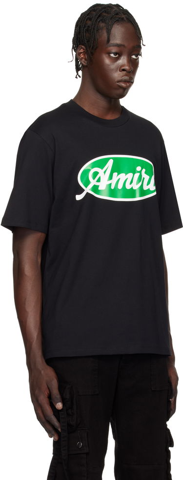 Tričko AMIRI Oval Logo T-Shirt Čierna | AMJYTE1133, 1