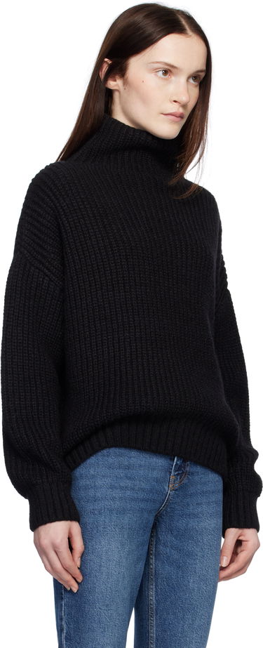 Sveter Anine Bing Sydney Knit Turtleneck Sweater Čierna | A-09-0102-000, 1