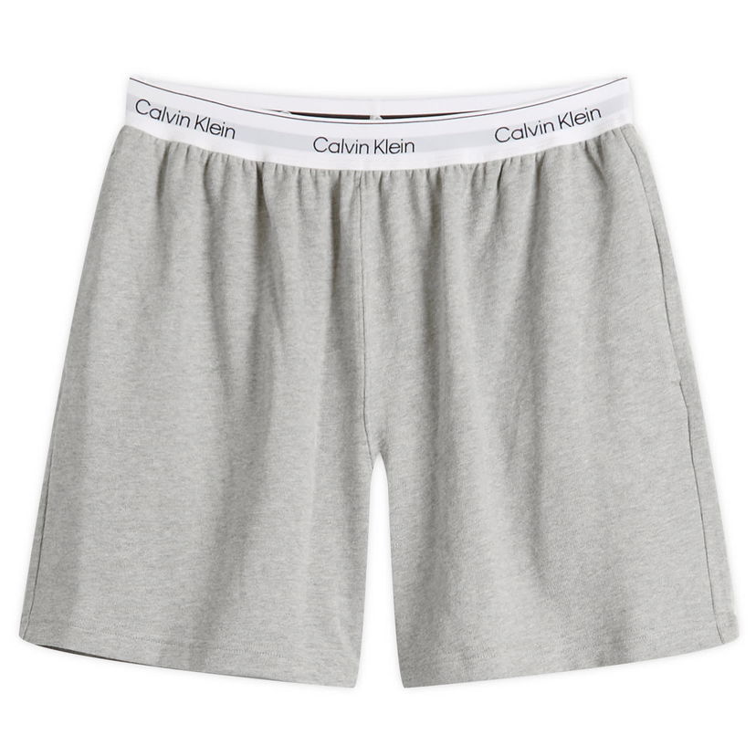 Pyžamo CALVIN KLEIN Calvin Klein Sleep Shorts, Size Large Šedá | LV00NM2927P7A