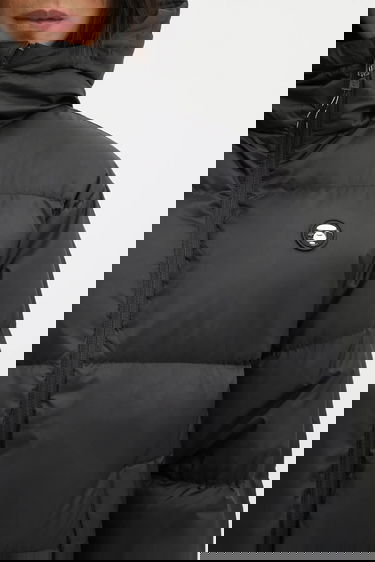 Prešívaná bunda AAPE by A Bathing Ape 29.5-inch Hooded Winter Down Puffer Jacket Čierna | AAPDNM7725XXP, 3