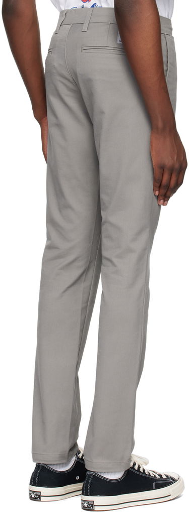 Nohavice Carhartt WIP Slim Fit Cotton-Twill Trousers Šedá | I003367, 2