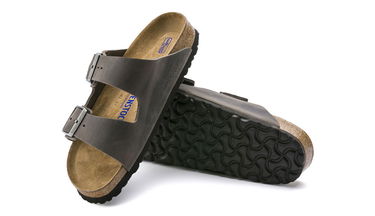 Tenisky a topánky Birkenstock Arizona SFB Oiled Nubuck Leather Reg Fit Hnedá | 552801, 6
