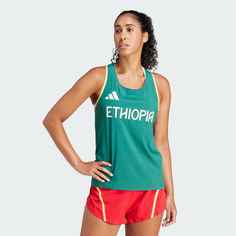 Tielko adidas Performance Team Ethiopia Running Zelené | IW3917