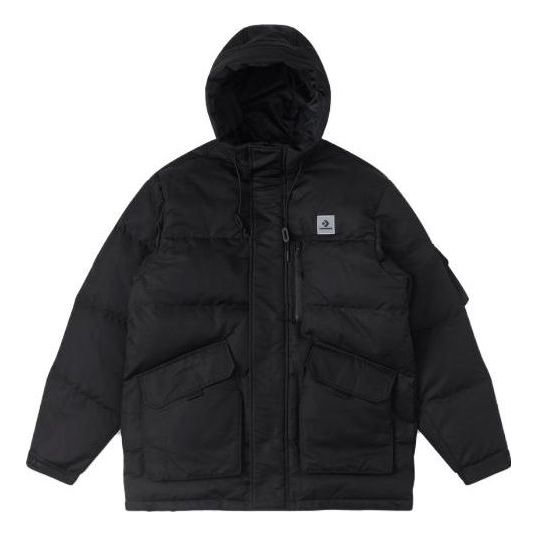 Parka Converse Premium Mid Down Jacket Čierna | 10025249-A03