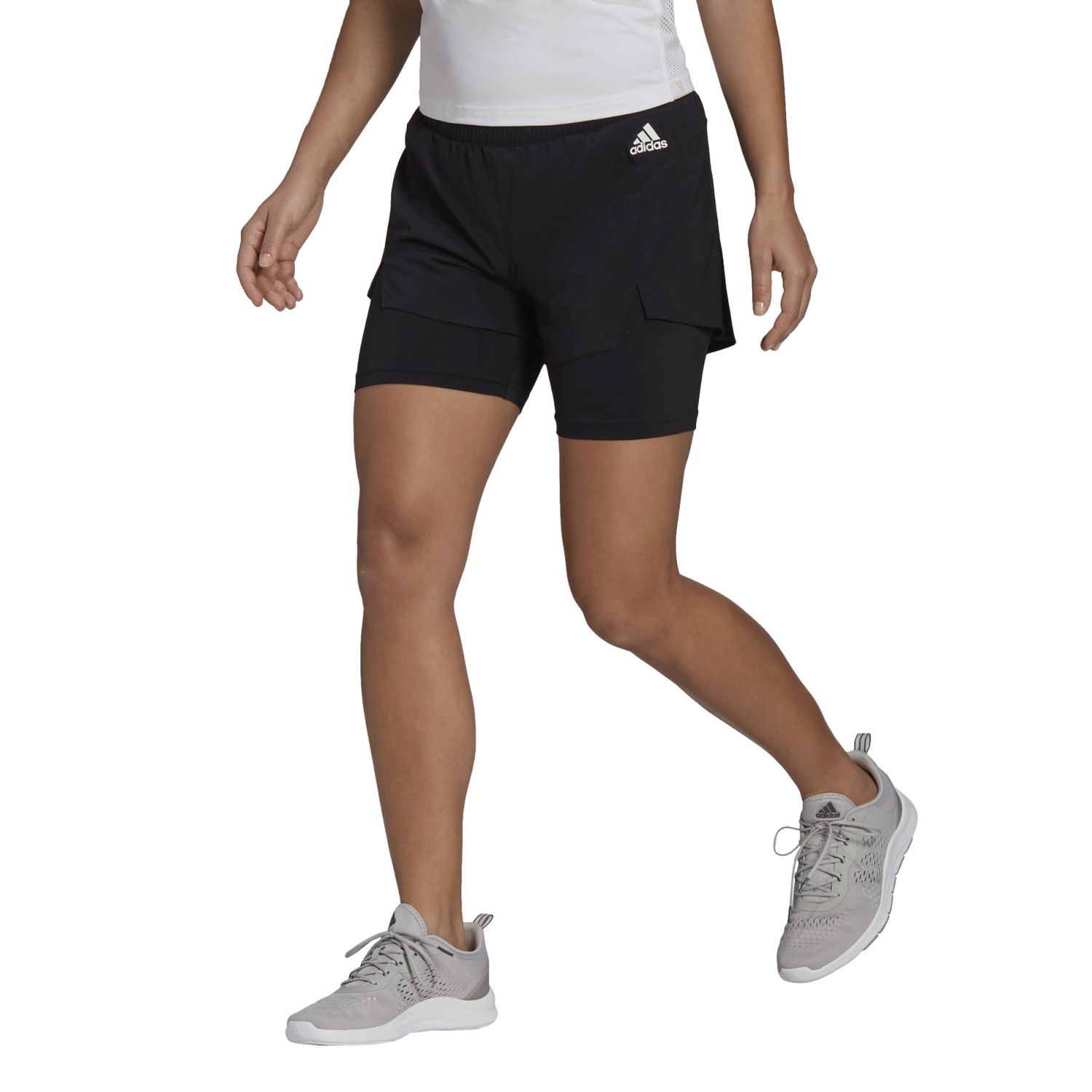 Šortky adidas Performance W 2in1 Shorts Čierna | GL4033, 0