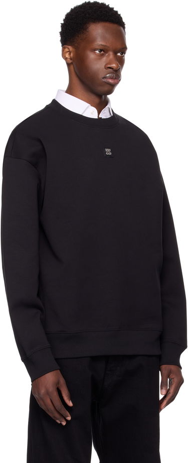 Mikina BOSS Hugo Stacked Logo Sweatshirt Čierna | 50533689, 1