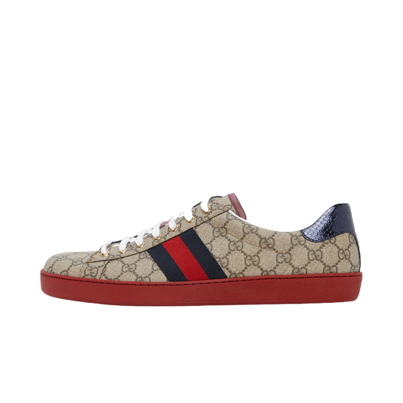 Tenisky a topánky Gucci GG Supreme New Ace Sneakers 'Beige' Béžová | 429445 96G50