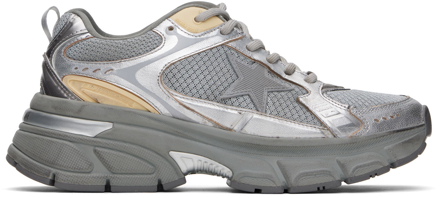 Oblečenie Golden Goose Golden Goose Lightstar Šedá | GWF00724.F006475.70138, 0