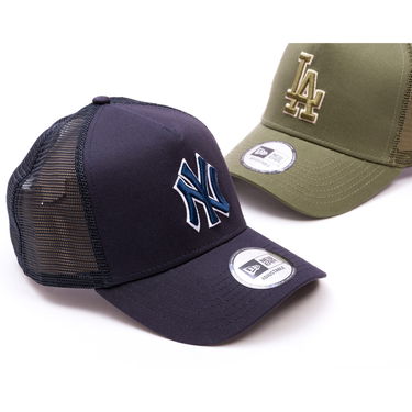 Šiltovka New Era New Era MLB Outline 9FORTY Trucker NY Yankees Adjustable Hat Navy | 60691070, 5
