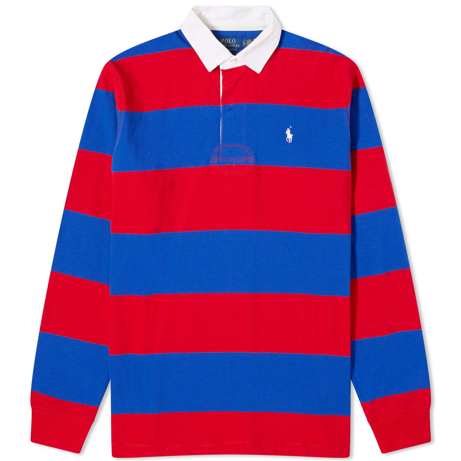 Stripe Rugby Polo Shirt