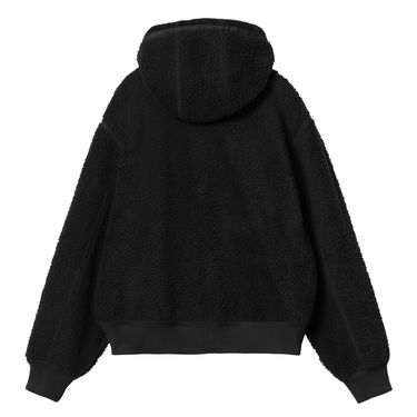 Mikina Carhartt WIP Active Fleece Zip-Up Hoodie Čierna | I033905_8, 4