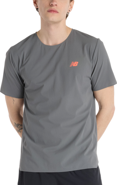 Tričko New Balance New Balance Race Day Ultra Light T-Shirt Šedá | mt51208-urr, 0