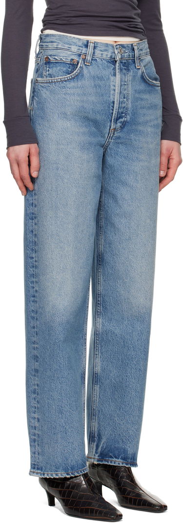 Džínsy AGOLDE AGOLDE Henson Loose-Fit Jeans Modrá | A219-1535, 1