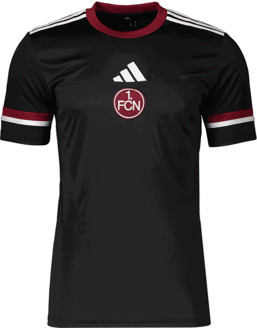Tričko adidas Originals 1. FC Nürnberg Prematch T-Shirt 2025/26 Čierna | 6fcnjd7457