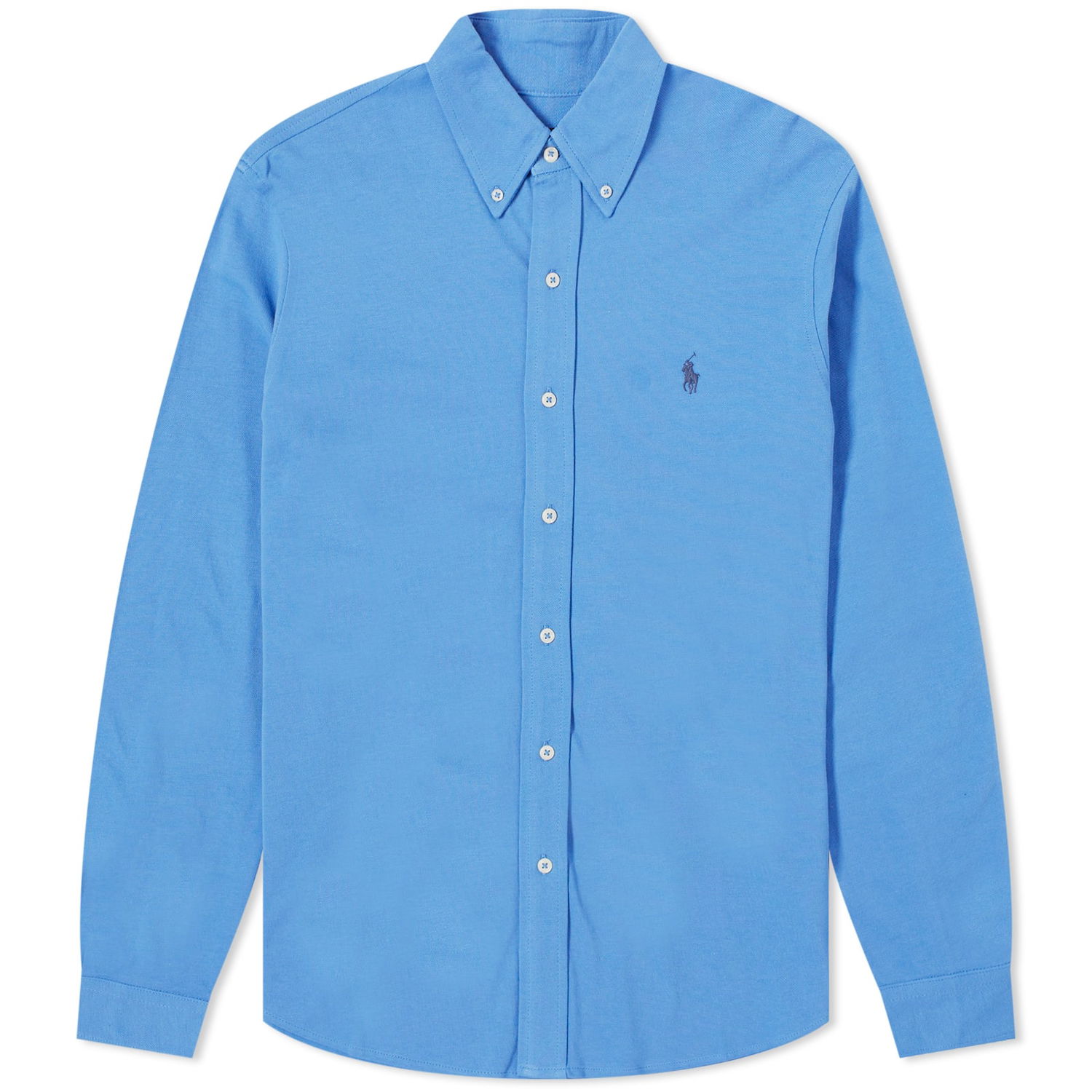 Košeľa Polo by Ralph Lauren Button Down Pique Shirt Modrá | 710654408121, 0