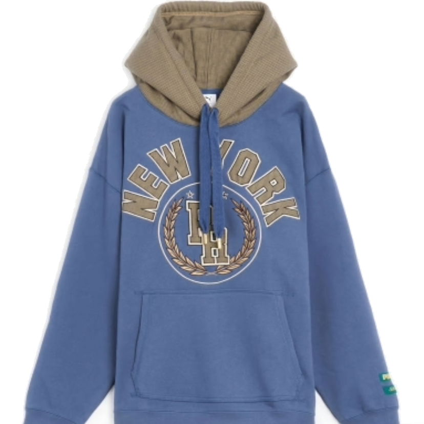 Mikina Puma Rhuigi  New York Hoodie Modrá | 620889-56
