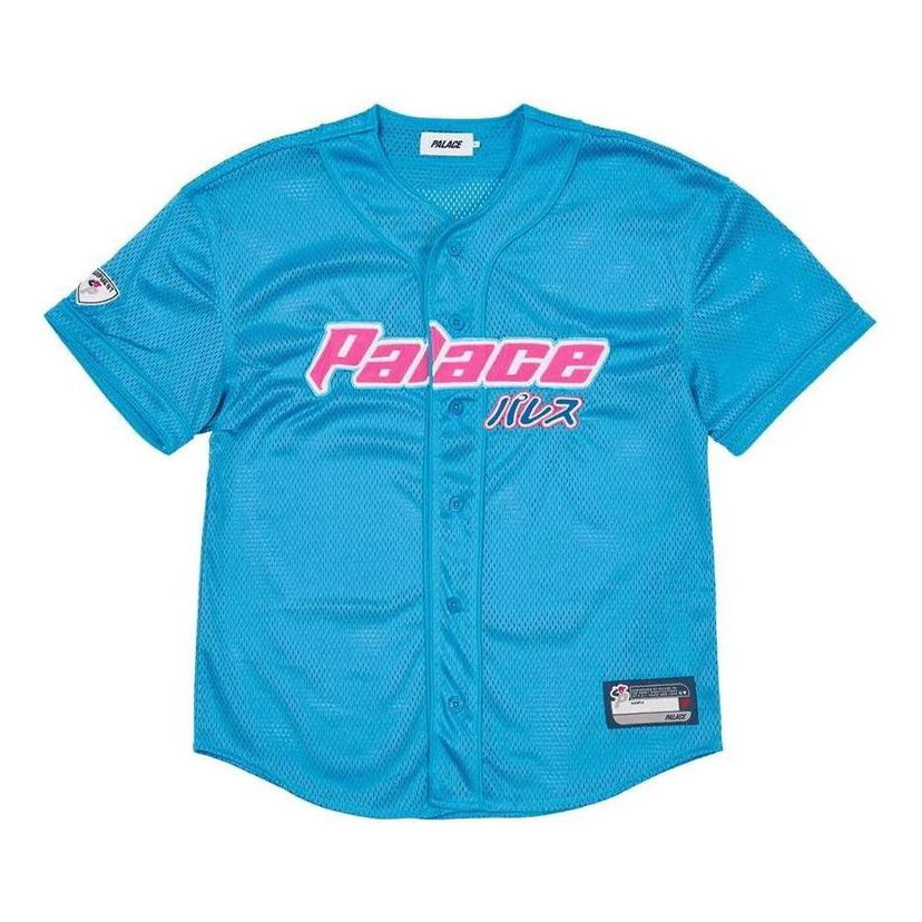 Dres Palace Palace Baseball Jersey Modrá | P23ES110BLUE