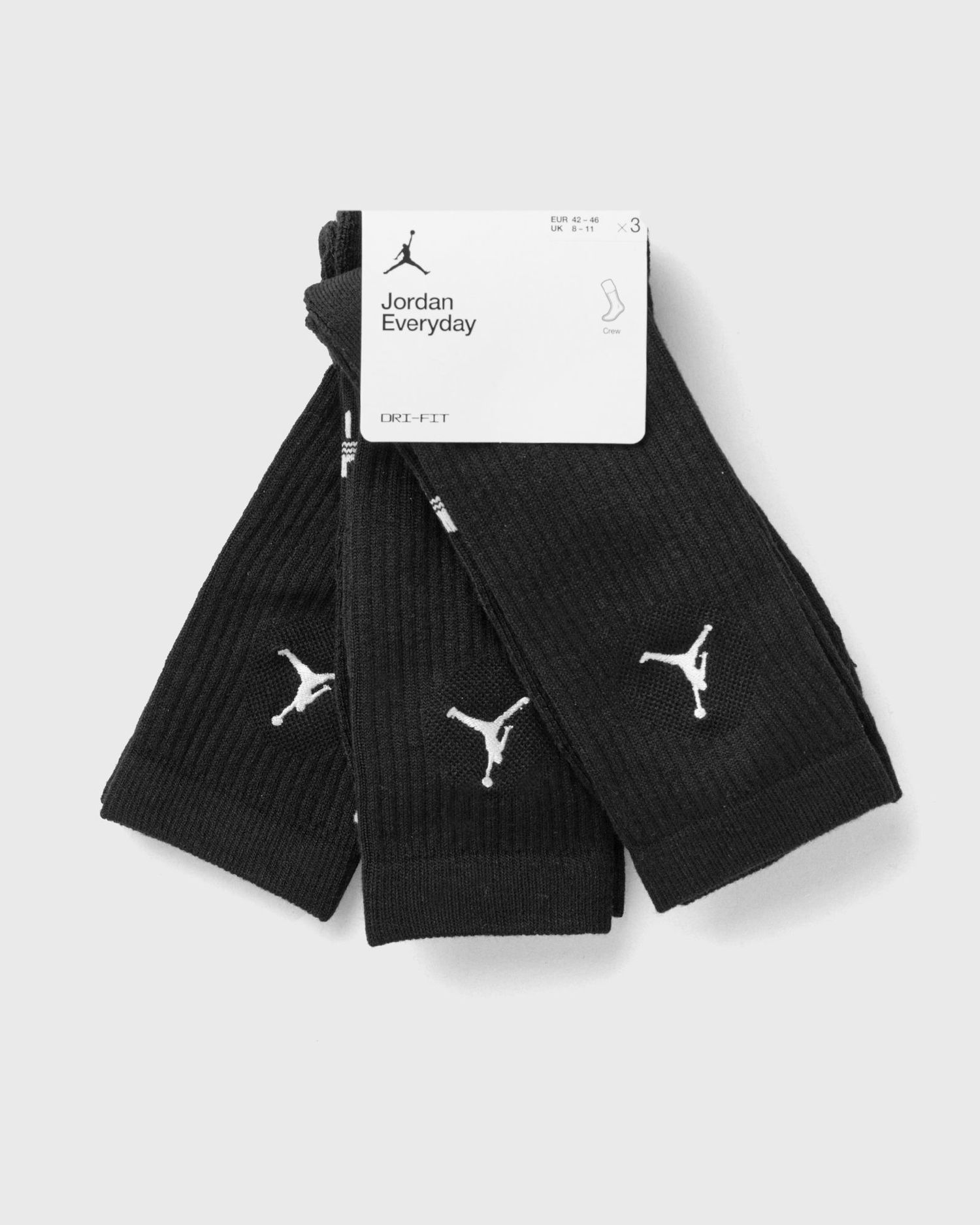 Ponožky Jordan Everyday Crew Socks Čierna | 196152693846, 0