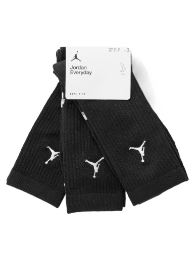 Ponožky Jordan Everyday Crew Socks Čierna | 196152693846