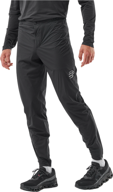 Nohavice Compressport Compressport Hurricane Waterproof Pants 2.0 Čierna | apau8749000, 0