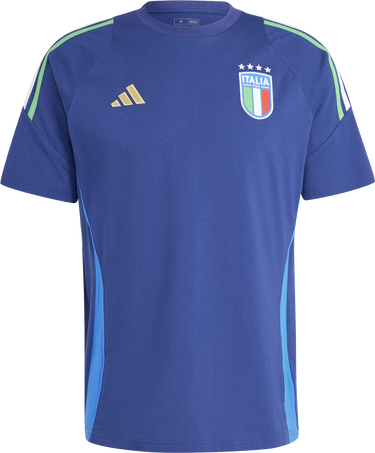 Tričko adidas Originals T-Shirt Italy Tiro 24 Competition Modrá | iq2176, 0