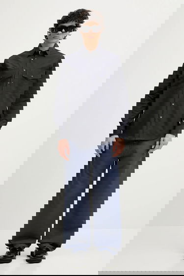 Nohavice Carhartt WIP Landon Wide Leg Cotton Pants Navy | I034806.2OTGD, 4