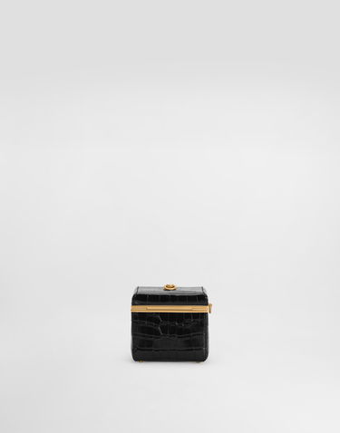 Taška cez rameno Dolce & Gabbana Dolce & Gabbana Eva Box Shoulder/Crossbody Bag Čierna | BB7772A2R0880999, 3