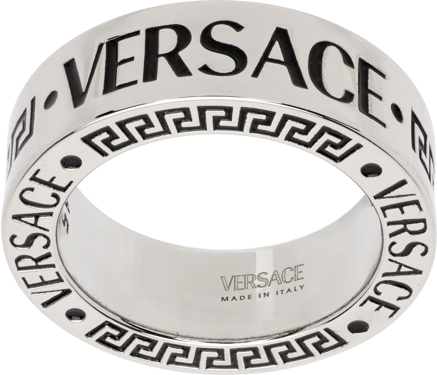Prsteň Versace Versace 'Versace' Ring Metalická | 1020259_1A00638, 0