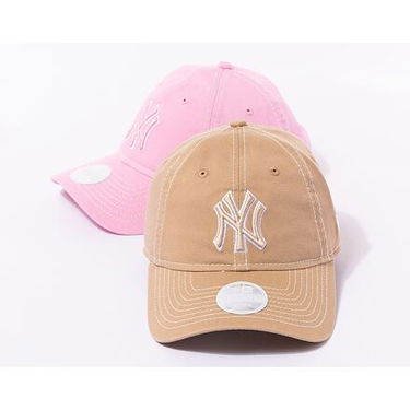Šiltovka New Era 9TWENTY MLB Washed New York Yankees Camel / White One Size Béžová | 60434986, 2