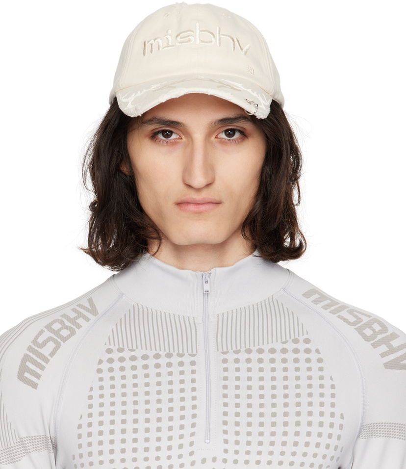 Šiltovka MISBHV Pierced Cap Béžová | 240A513
