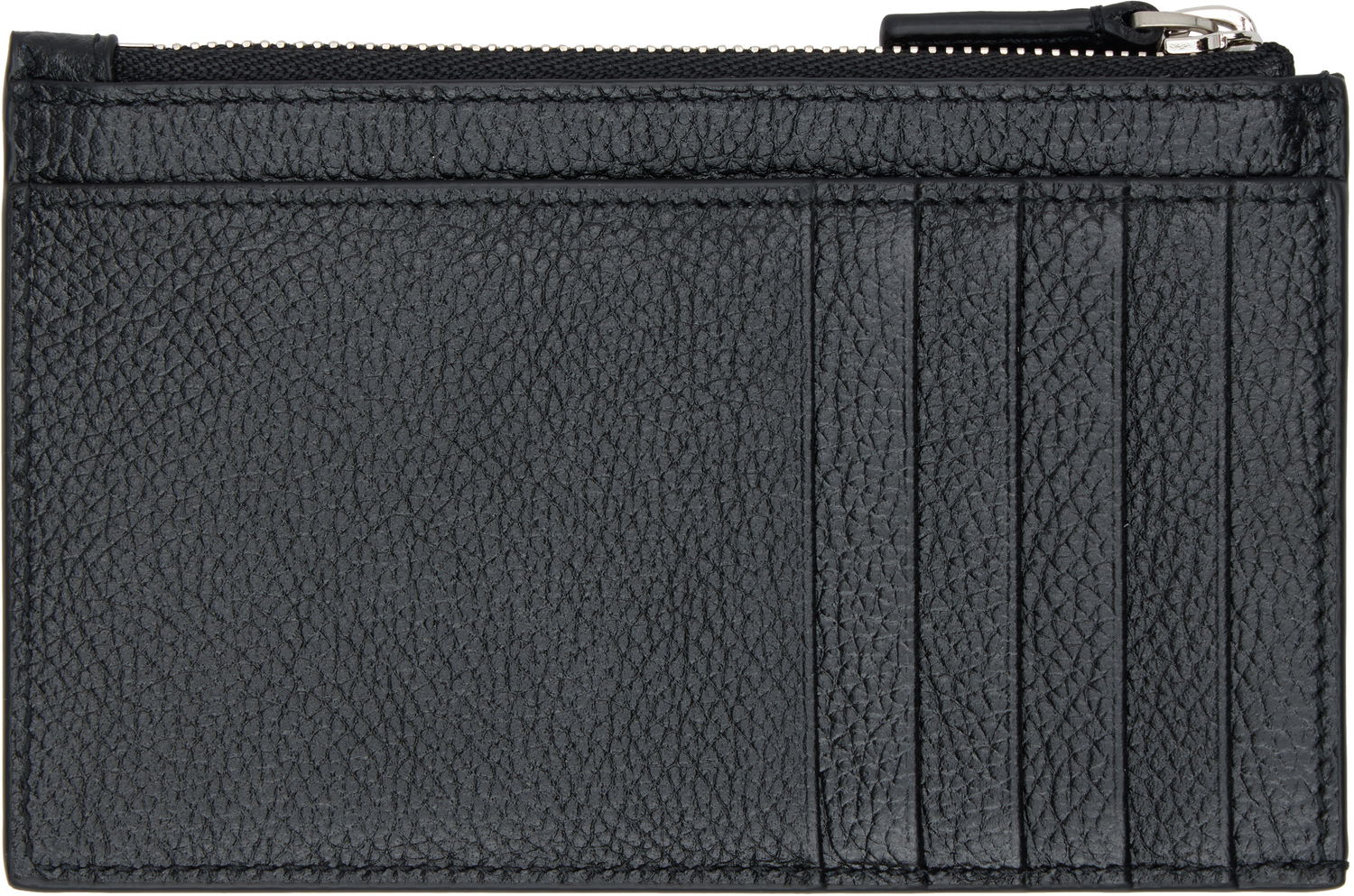 Peňaženka Balenciaga Black Leather Large Coin & Card Holder With Patch Čierna | 6405352AA931000, 1