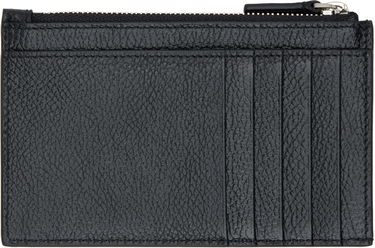 Peňaženka Balenciaga Black Leather Large Coin & Card Holder With Patch Čierna | 6405352AA931000, 1