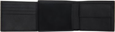 Peňaženka BOSS Leather Trifold Wallet Čierna | 50536727, 3
