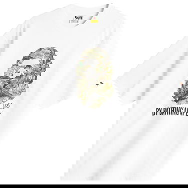 Tričko BAPE Tree Edge Camo Graphic T-Shirt By Bathing Ape Biela | 001TEL801304M-WHT, 0