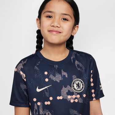 Tričko Nike Chelsea FC Academy Pro SE Dri-FIT Pre-Match Short Sleeve Soccer Top Navy | HJ3700-452, 2