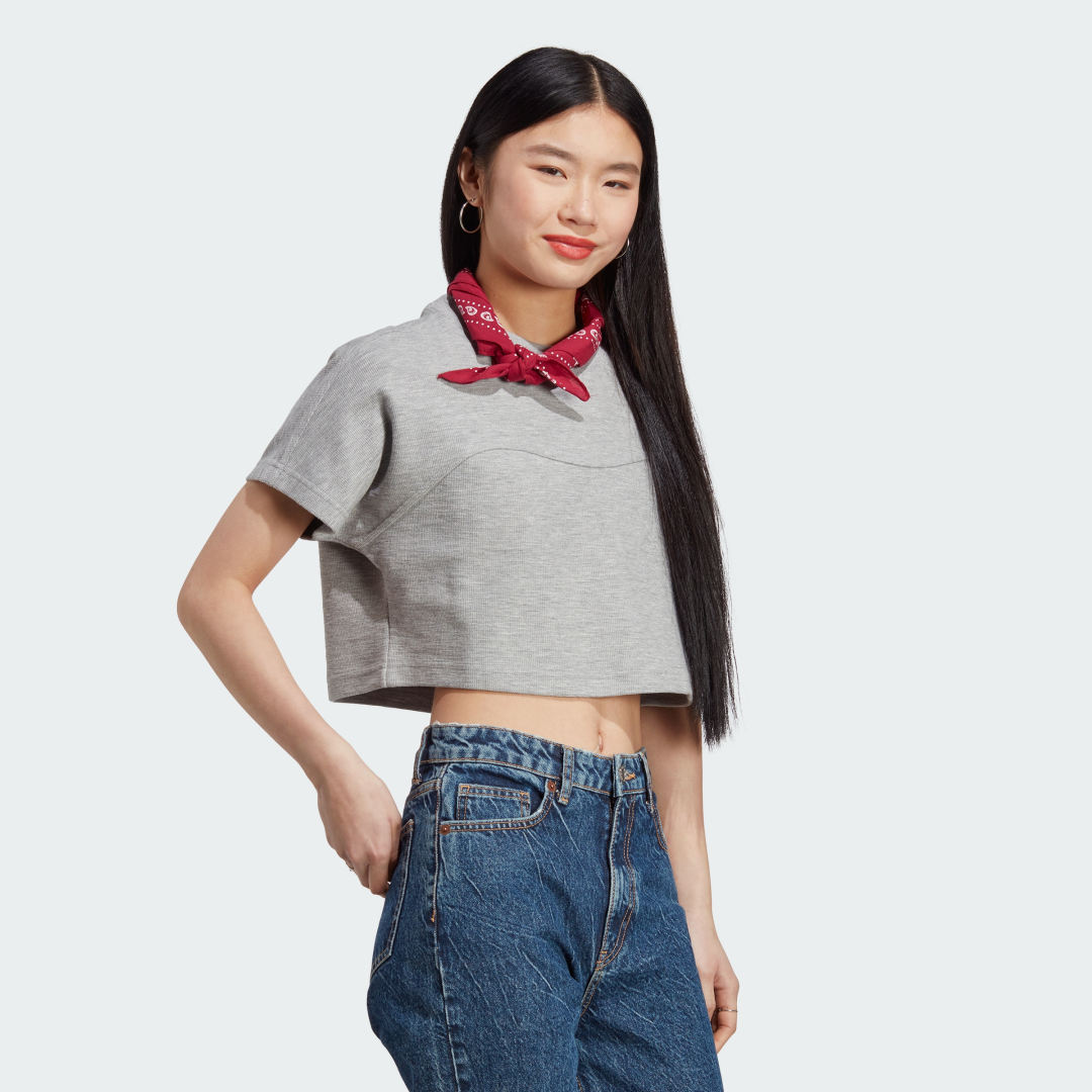 Cropped Terry Top