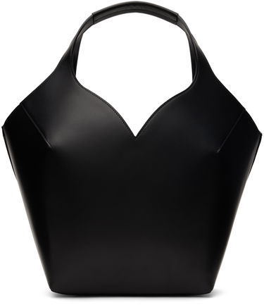 Tote bag We11done Small Dart Touch Leather Bag Čierna | WD-AB0-24-493-U-BK, 0