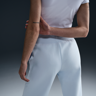 Tričko Nike Sportswear Phoenix Fleece High-Waisted Wide-Leg Pants Modrá | DQ5615-423, 3