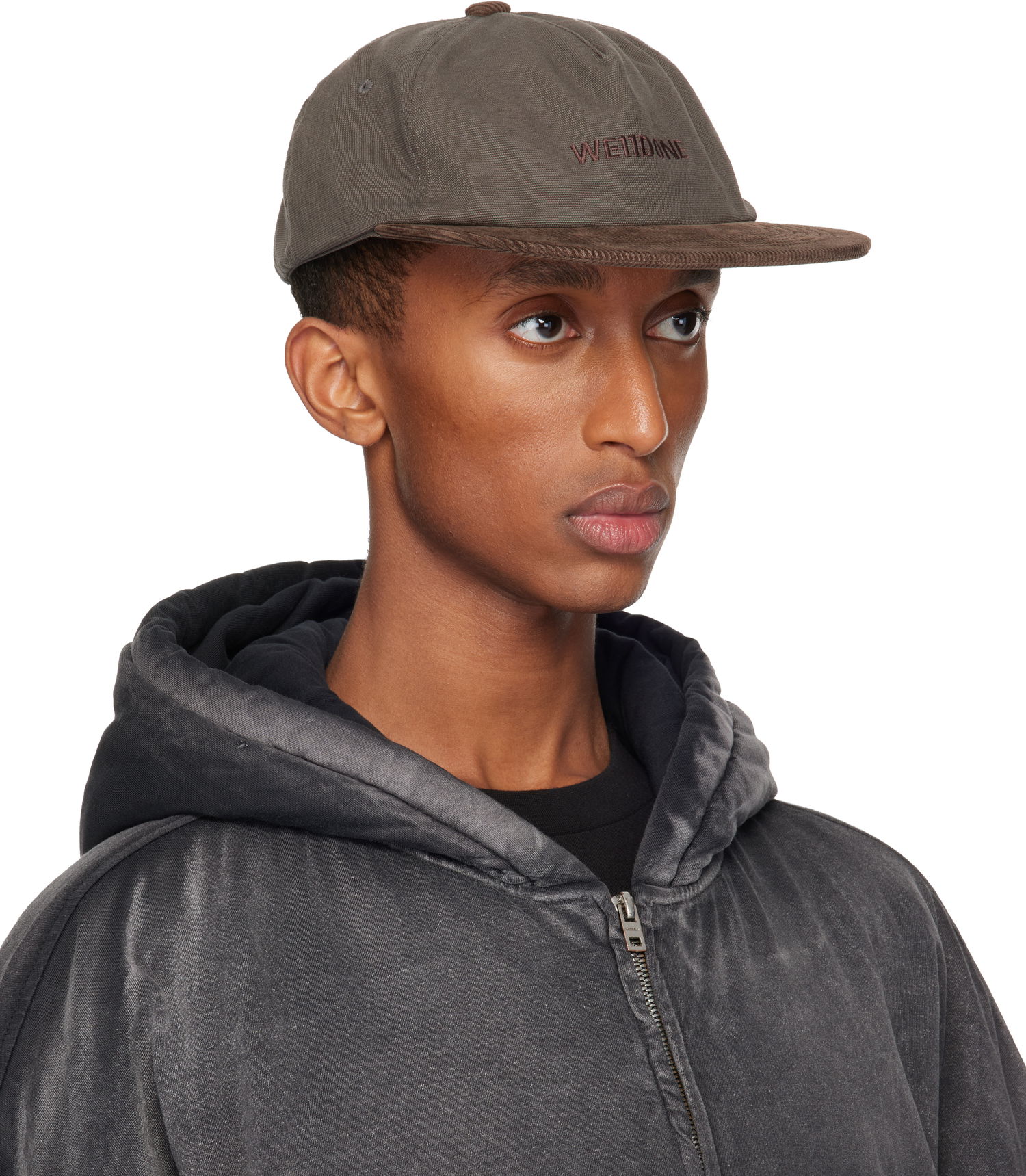 Šiltovka We11done We11done Work Cap Hnedá | WD-AH3-24-403-U-GY, 1