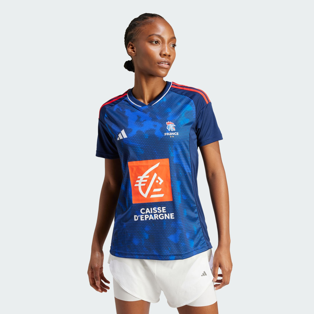 Dres adidas Performance France AEROREADY Handball Jersey Navy | IN5573, 0