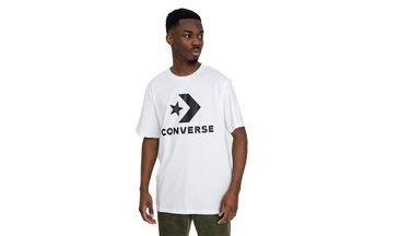Tričko Converse Standard Fit Logo Star Chevron Biela | 10025458-A03, 0