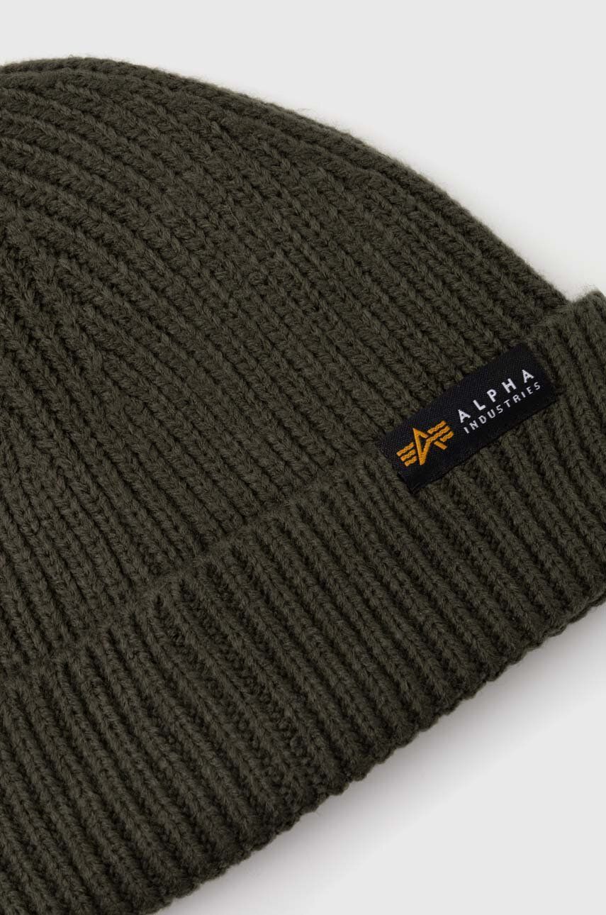 Kulicha Alpha Industries Beanie Knitted Zelené | 138905.142, 1