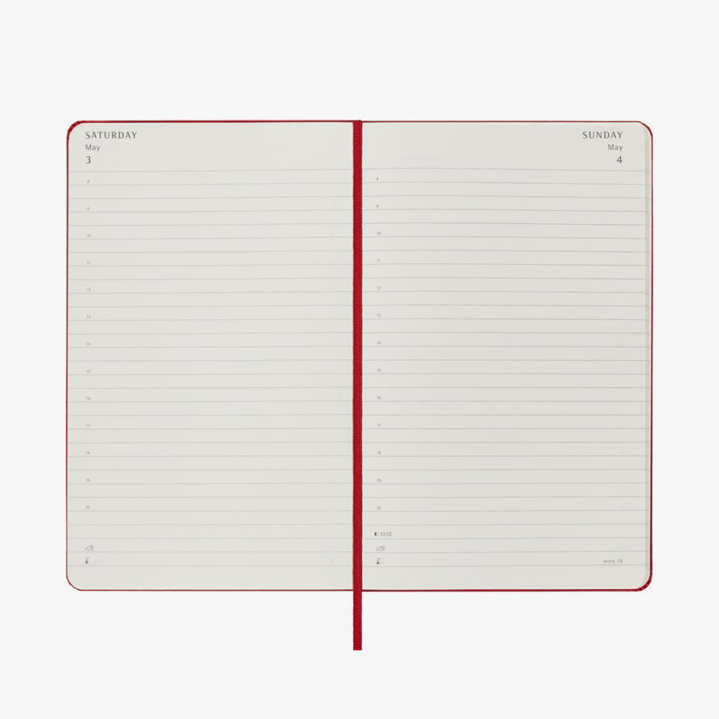 2025 Daily Hard Cover Planner