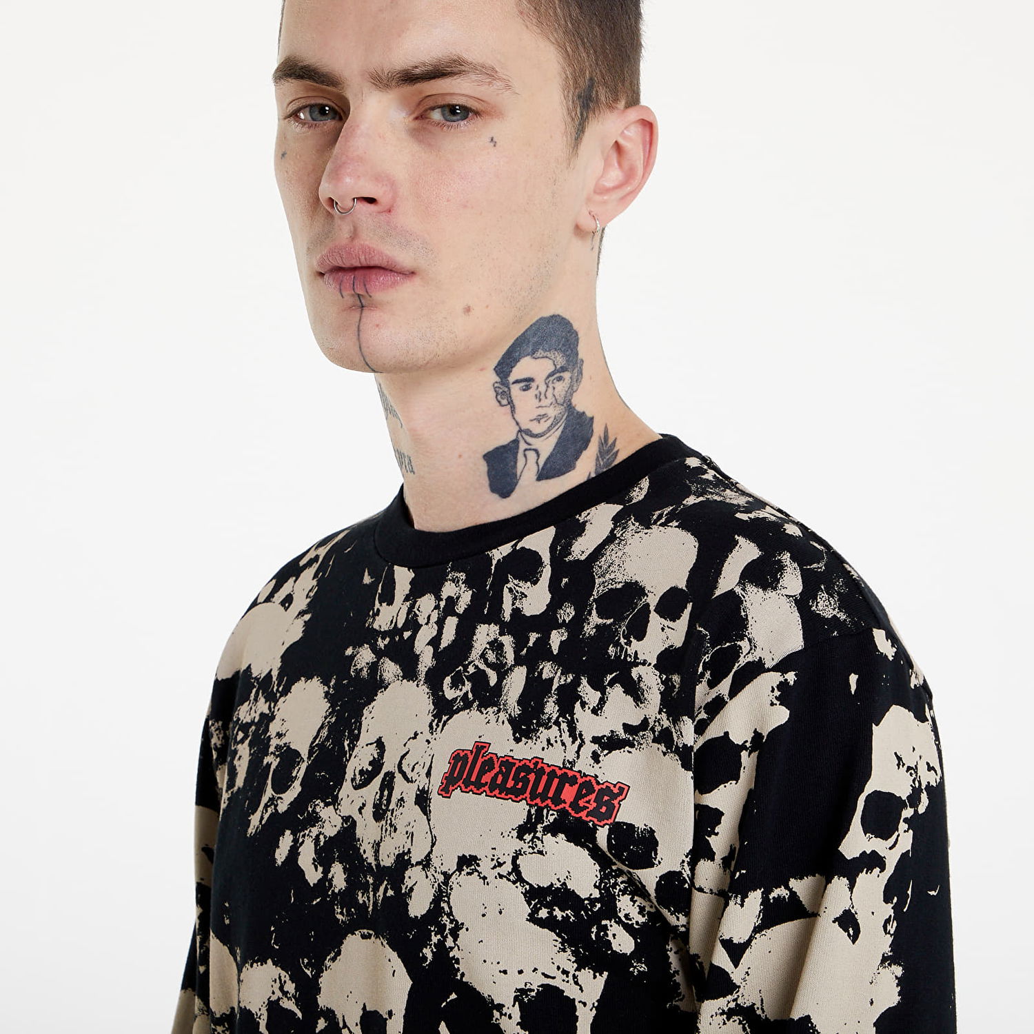 Tričko Pleasures Despair Longsleeve Shirt Čierna | P22SP014 black, 0