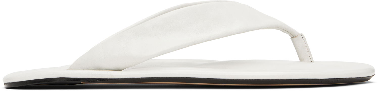 Oblečenie BY FAR BY FAR Dasha Flip-Flops Biela | MWFFО001CL034WH025PL, 0
