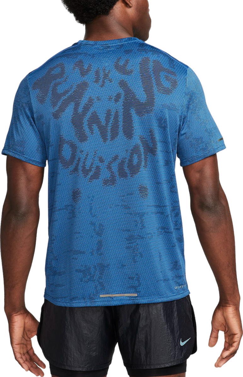 Tričko Nike M NK DFADV RUN DIV SS TOP Modrá | fn3383-476, 1