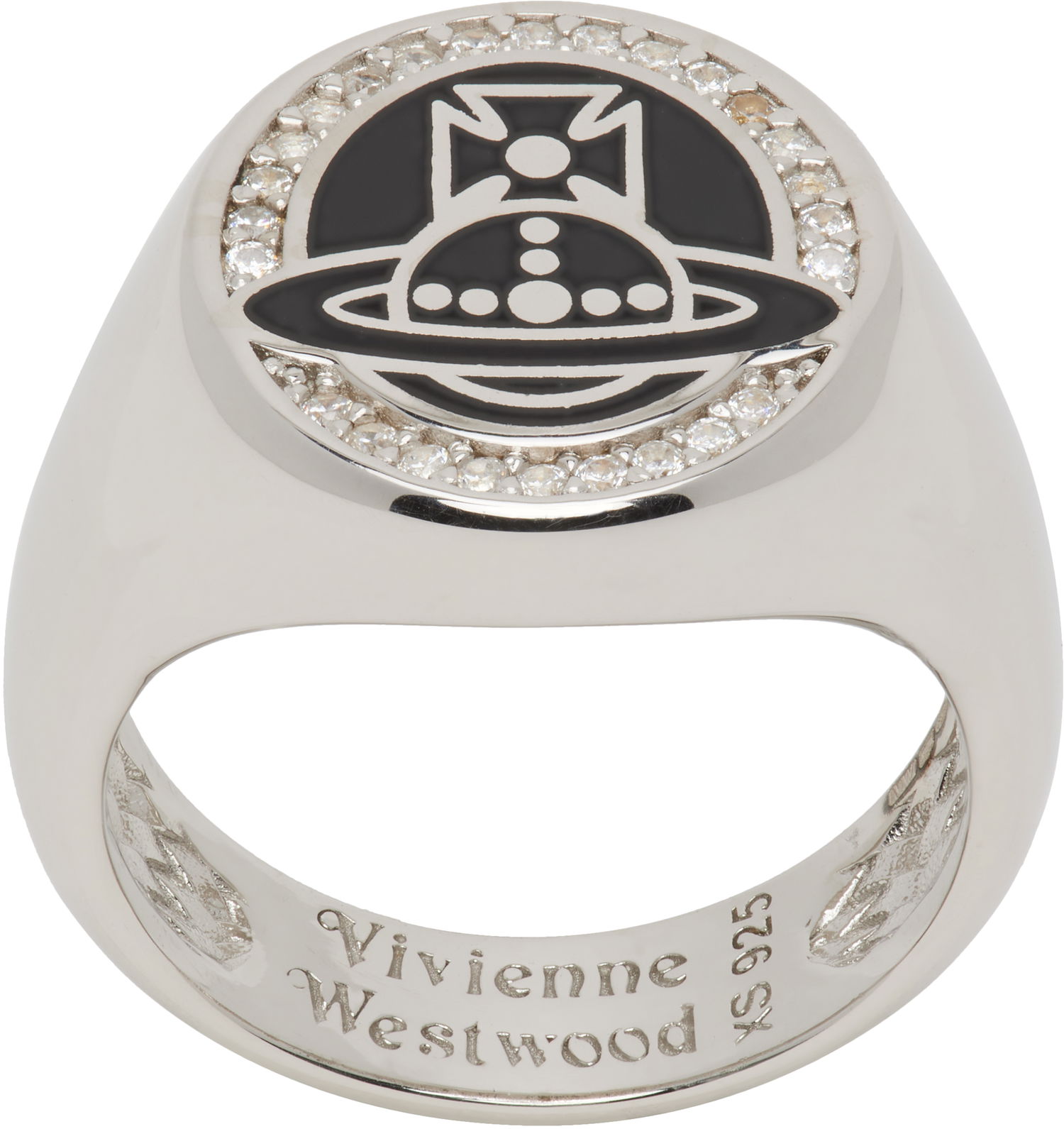 Prsteň Vivienne Westwood Vivienne Westwood Silver Sussex Ring Metalická | 64040186-01P586-, 0